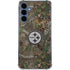 NFL Pittsburgh Steelers Realtree Xtra Green Camo Galaxy A35 5G Clear Case